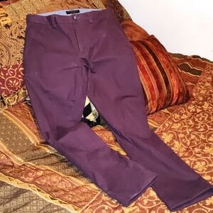 Banana Republic Aiden Fit Chinos sz30x32 Maroon